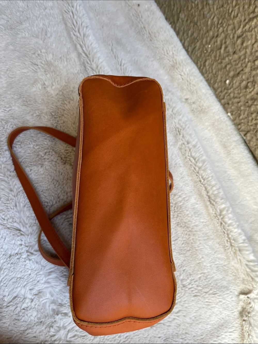 Portland Leather The Market Leather Tote in Honey